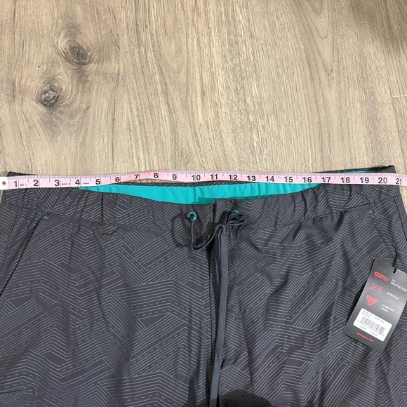 Zeroxposur Mens Gray Blue Lined Swim Trunks Shorts Comfort Waist Sz XXL NWT - Picture 6 of 8